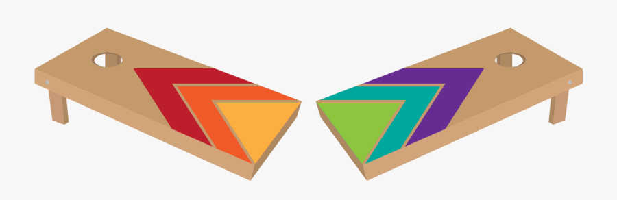 Clip Art How To Build Your - Cornhole Board Clip Art, Transparent Clipart