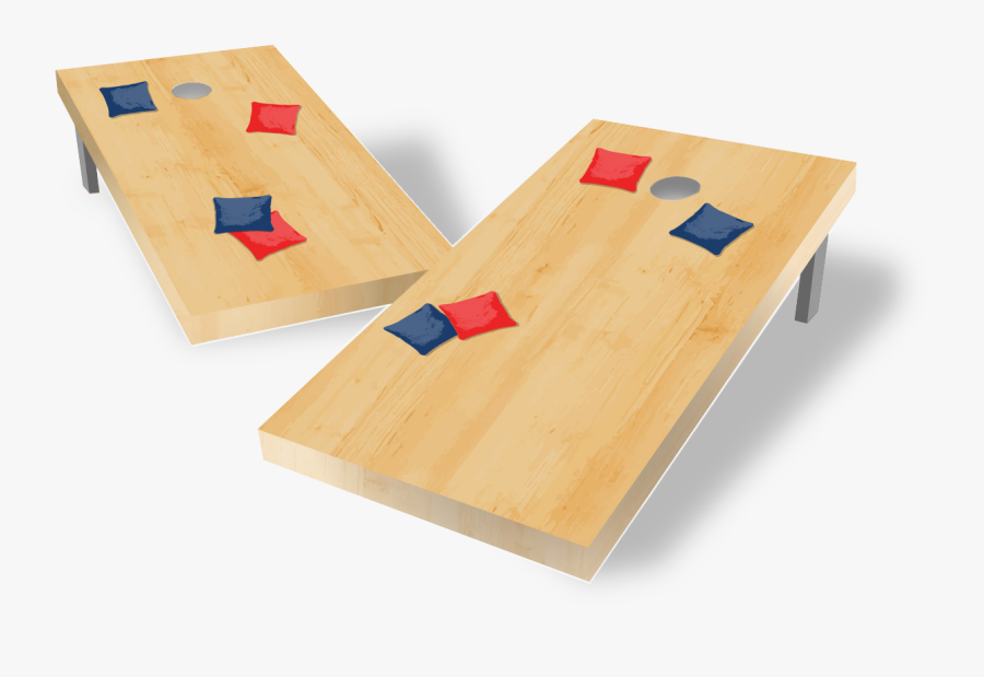 Corn Hole Png With No Background - Cornhole Boards Transparent Background, Transparent Clipart