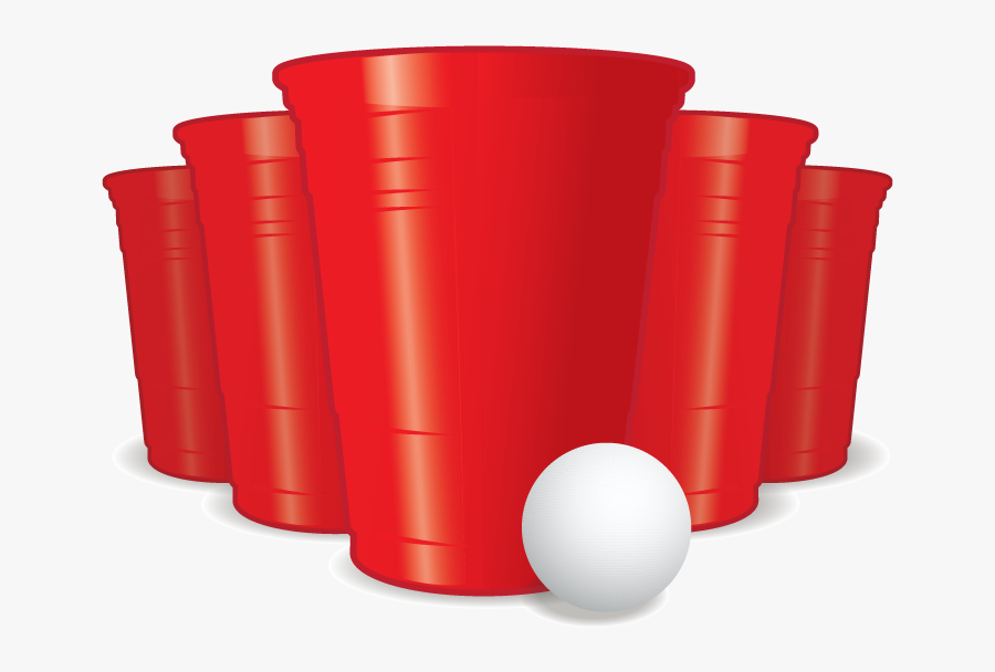 Beer Pong Clip Art, Transparent Clipart