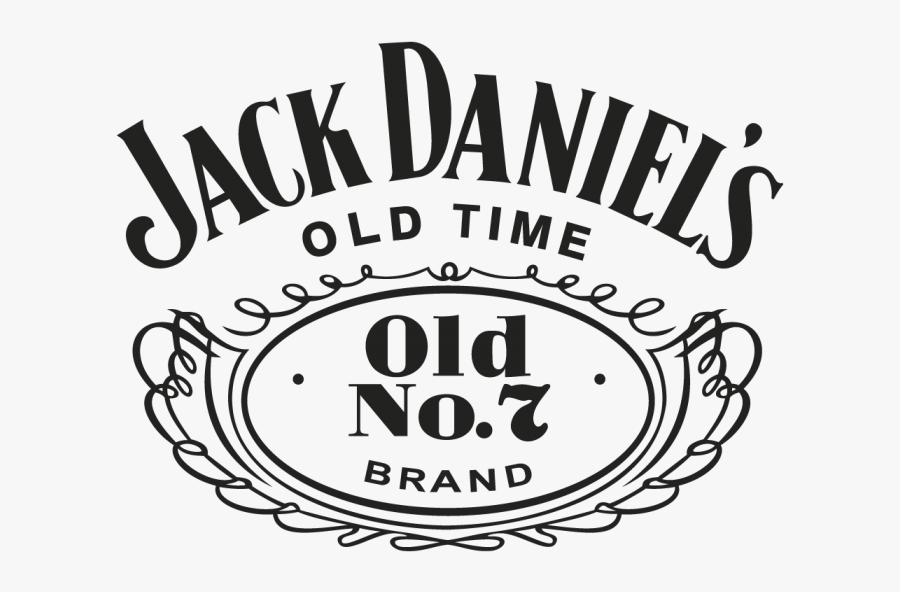 Jack Daniel's Tennessee Whiskey Logo, Transparent Clipart