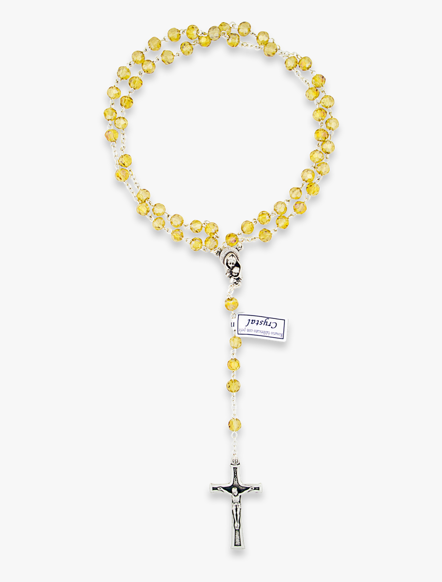 Topaz Rosary Beads - Necklace, Transparent Clipart