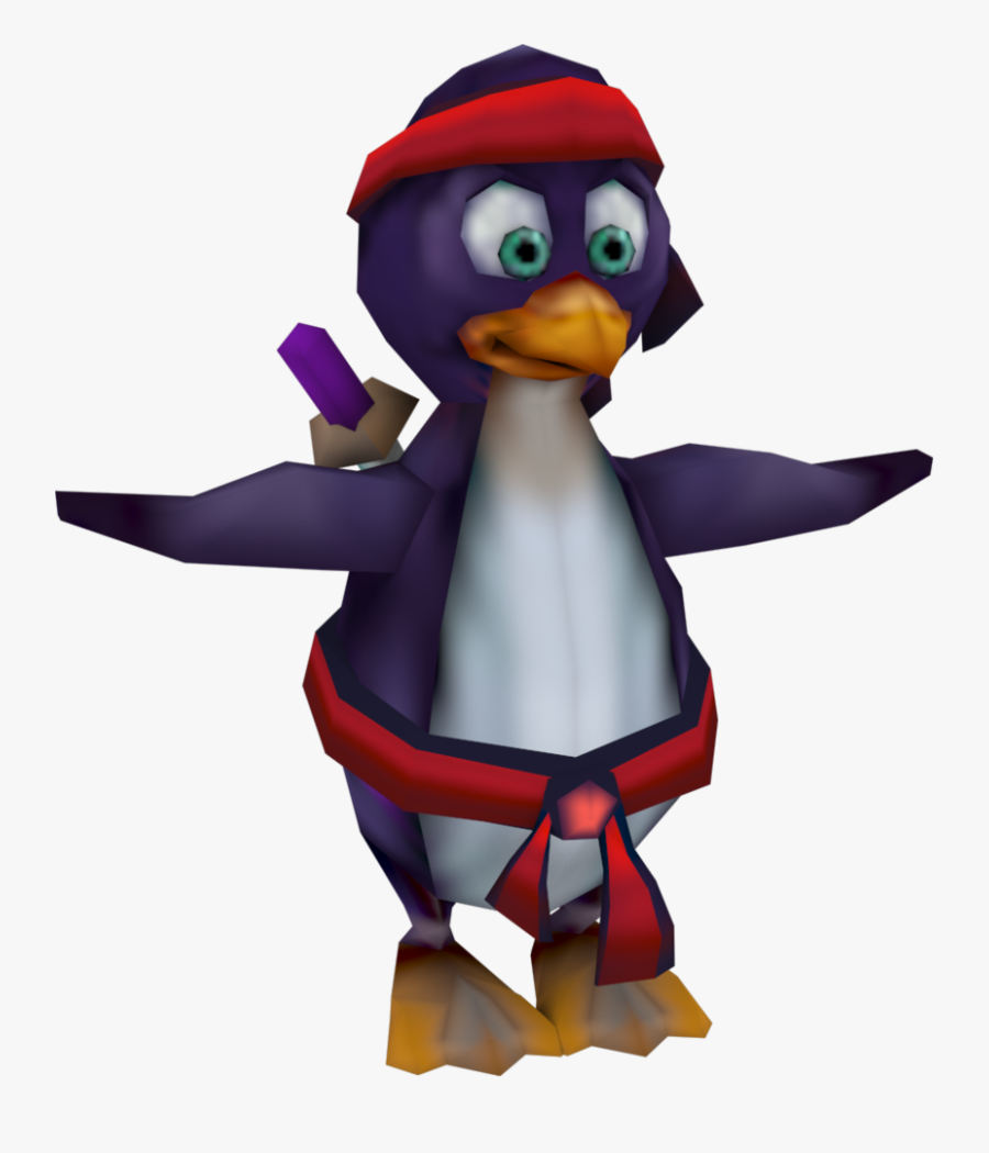 Racing Clipart Penguin - Crash Tag Team Racing Penguin, Transparent Clipart