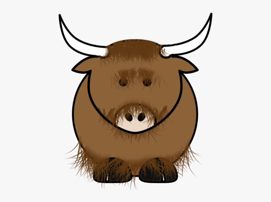 Cartoon Yak Clipart, Transparent Clipart