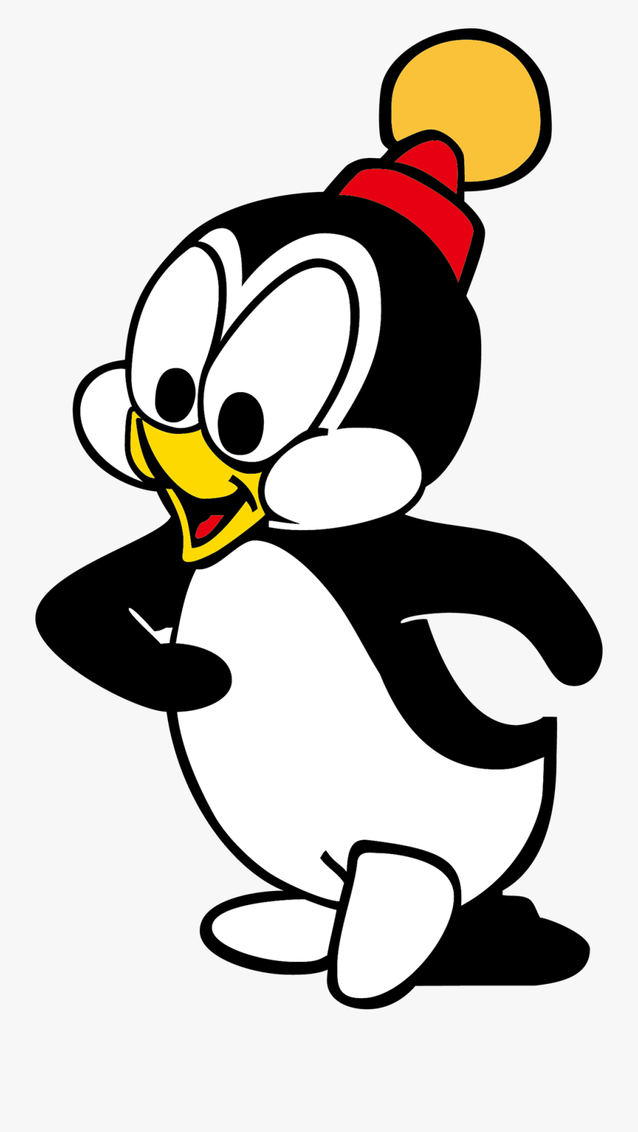 Cute Penguin Christmas Clipart - Chilly Willy Png, Transparent Clipart