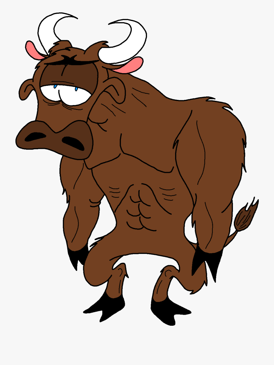 Yak Clipart - Cartoon Clipart Yak, Transparent Clipart