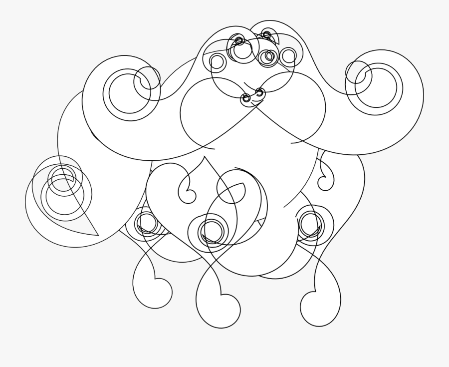 Abstract Yak - Cartoon, Transparent Clipart