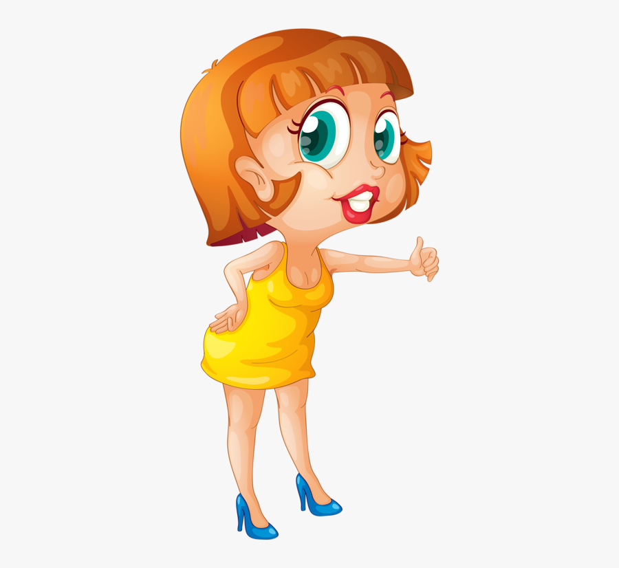 Wearing Revealing Clothes Clipart, Transparent Clipart
