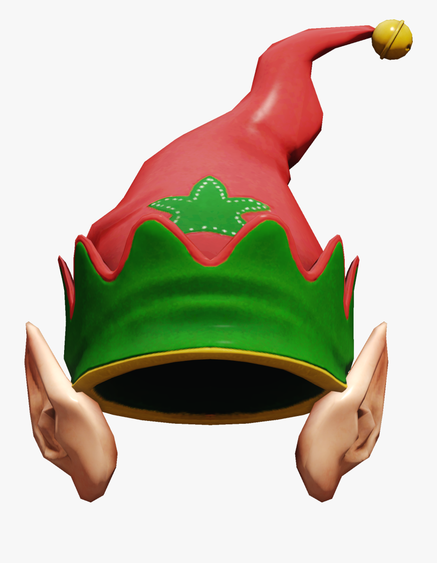 Christmas Santa Elf Hats Mrs Clausas Hat Transprent - Christmas Elf Hat Transparent Background, Transparent Clipart