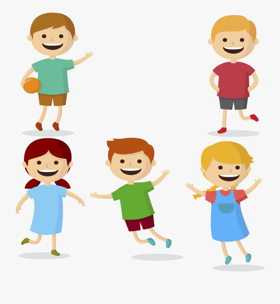 Toddler Vector Child Figure - Cartoon, Transparent Clipart