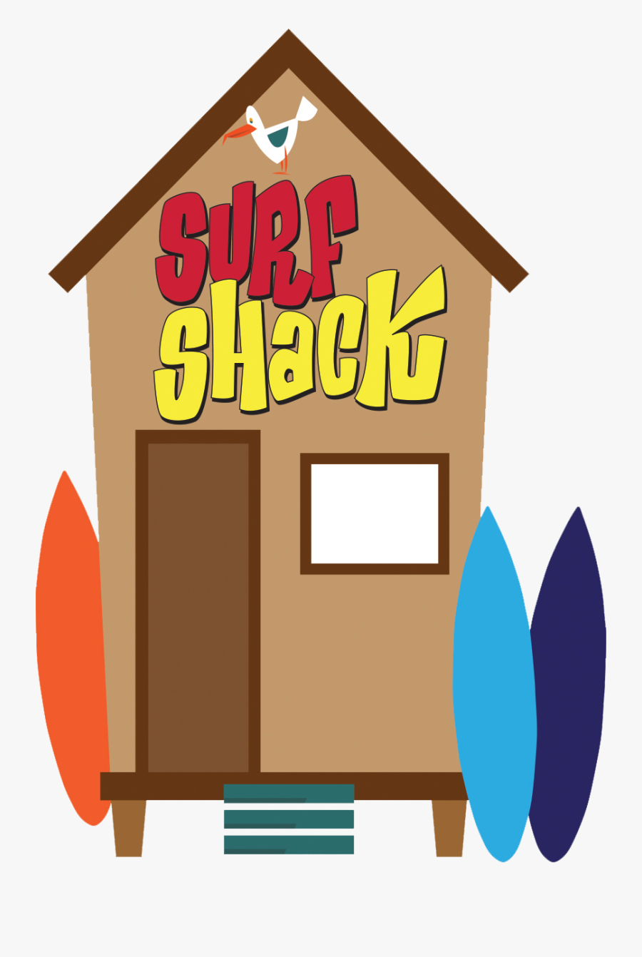 Surfing Clipart Vbs - Surf House Clip Art, Transparent Clipart