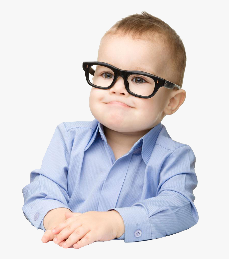 Real Boy Photography Child Portrait Toddler Glasses - Boy Real Transparent, Transparent Clipart