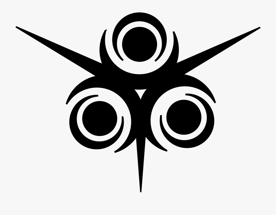 Star And Big Image - Symbols Tribal, Transparent Clipart