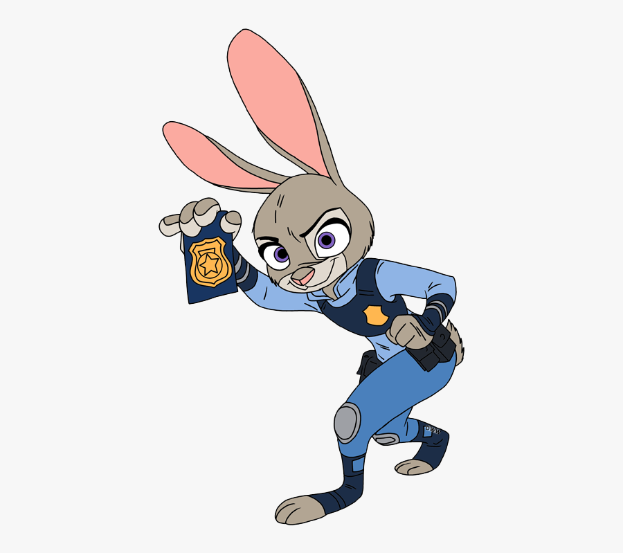 Zootopia Clip Art - Art Of Zootopia Judy, Transparent Clipart