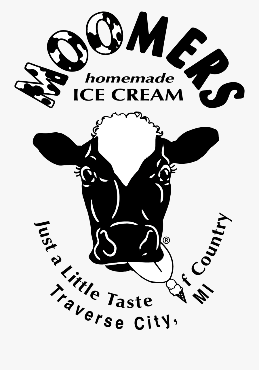 Moomers Traverse City Logo, Transparent Clipart