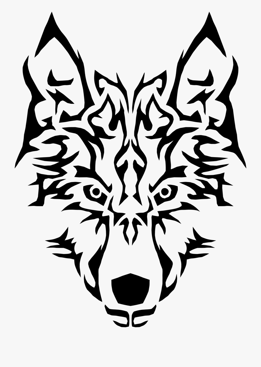 Png Tribal - Wolf Tribal Png, Transparent Clipart