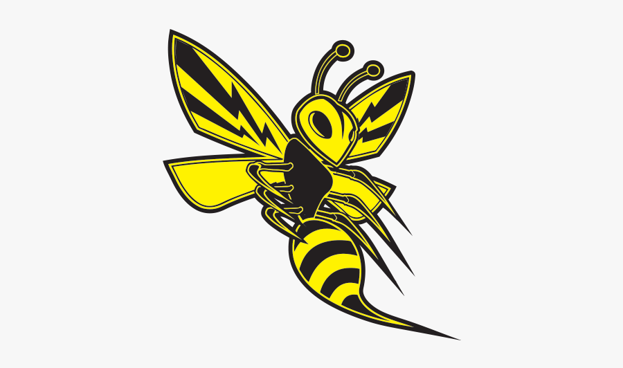 Hornet Clipart Tribal - Wasp Decal, Transparent Clipart