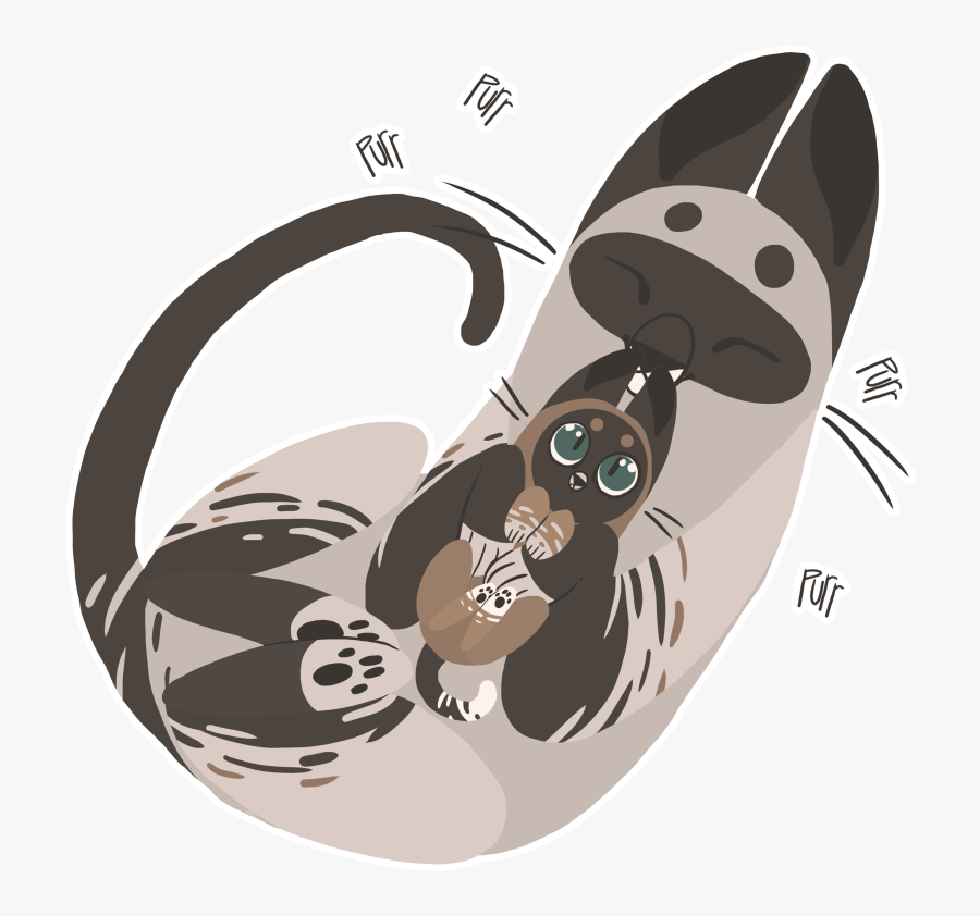 Sea Otter Clipart Tribal - Illustration, Transparent Clipart