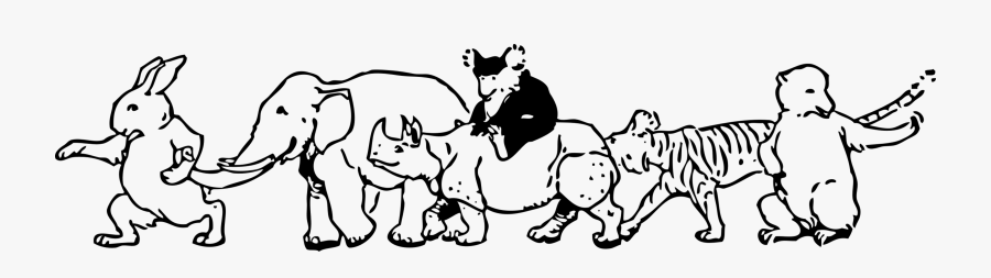 Animal Icons Png Free - Animal Parade Clipart, Transparent Clipart