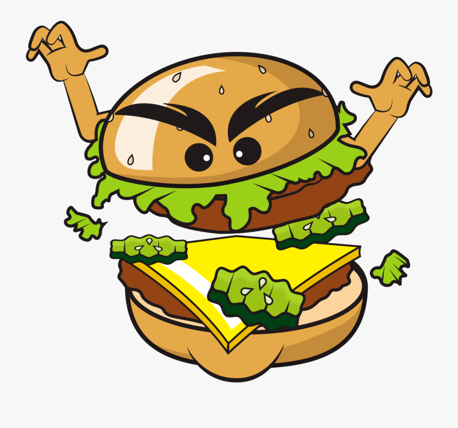 Cheeseburger, Transparent Clipart