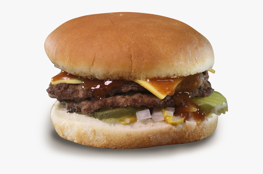 Hamburger Clipart Double Cheeseburger - Patty, Transparent Clipart