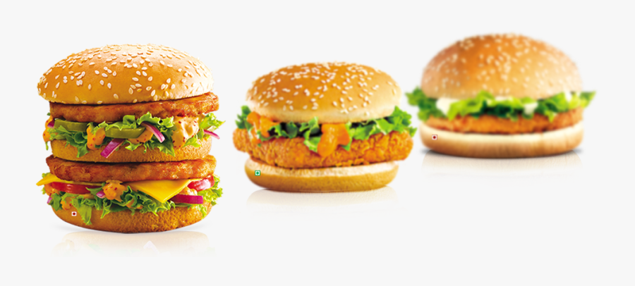 Cheeseburger Clipart Burger Mcdonalds - Types Of Burger In Mcdonald's, Transparent Clipart