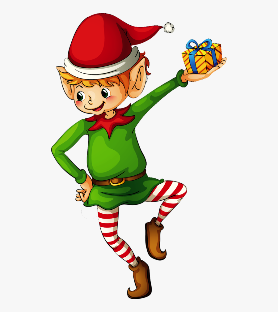 Parade Clipart Christmas - Elf Png, Transparent Clipart