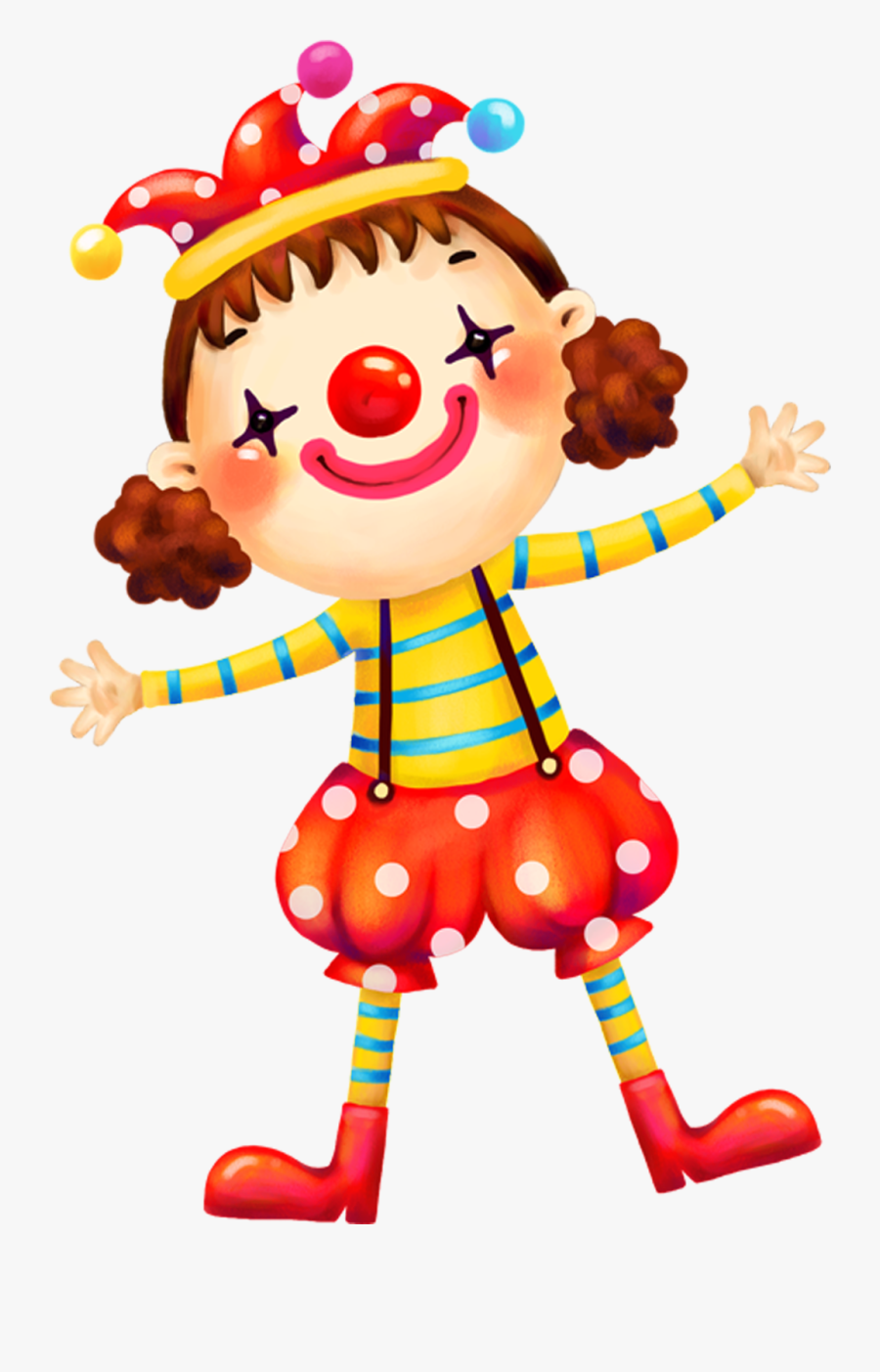 Rio Carnival Parade Paper Party Child - Clown Background, Transparent Clipart