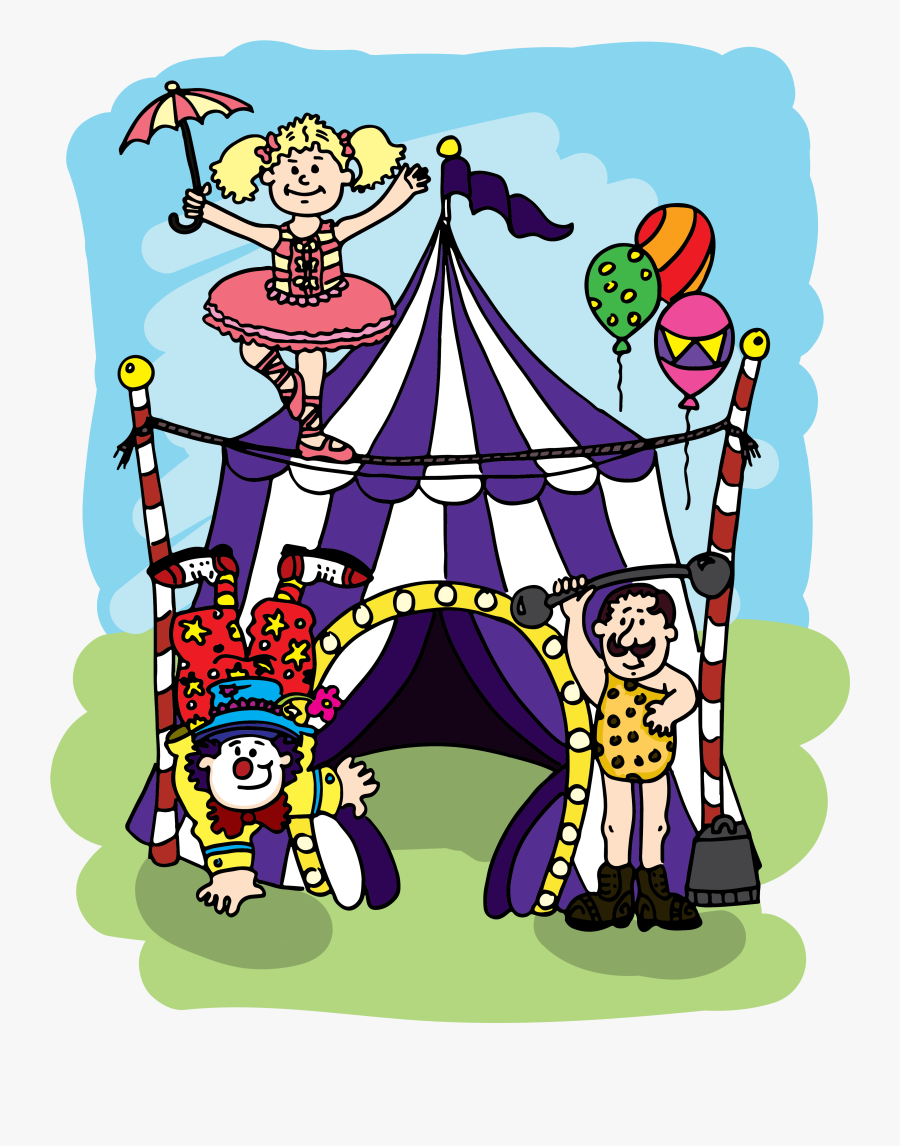 Carnival Clipart Carnival Parade - Mr Fips Wonder Circus 2016 Skegness, Transparent Clipart