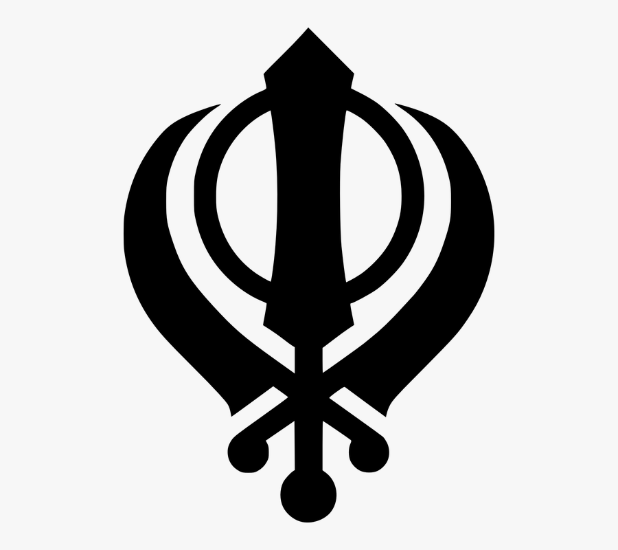 Religion Symbol Png Transparent - Sikh Symbol Clipart, Transparent Clipart