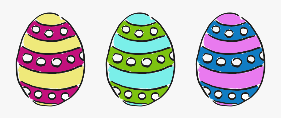 Large Easter Egg Clipart, Transparent Clipart