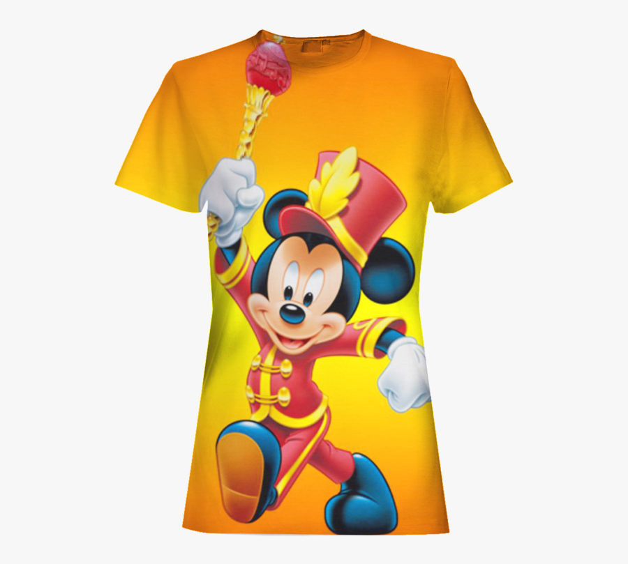 Anime Mickey Mouse 3d T-shirt - Mickey Mouse Circus Clipart, Transparent Clipart