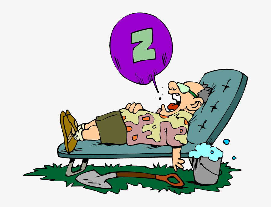 People Being Lazy Clipart - Lazy Clipart Png, Transparent Clipart