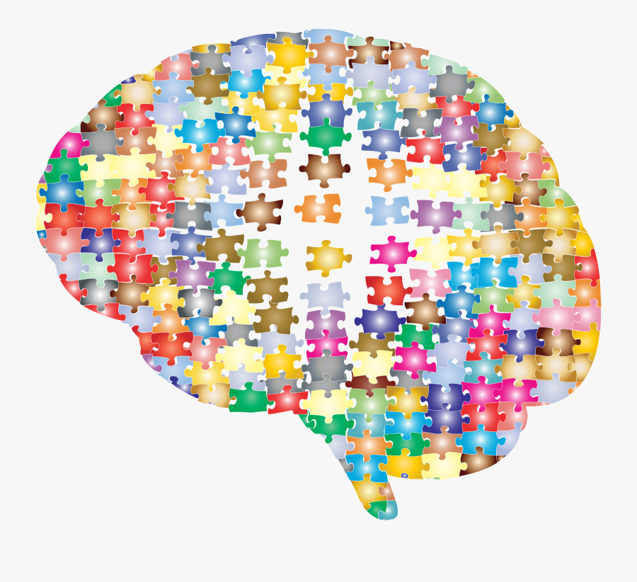 Transparent Memory Clipart - Brain As A Puzzle, Transparent Clipart