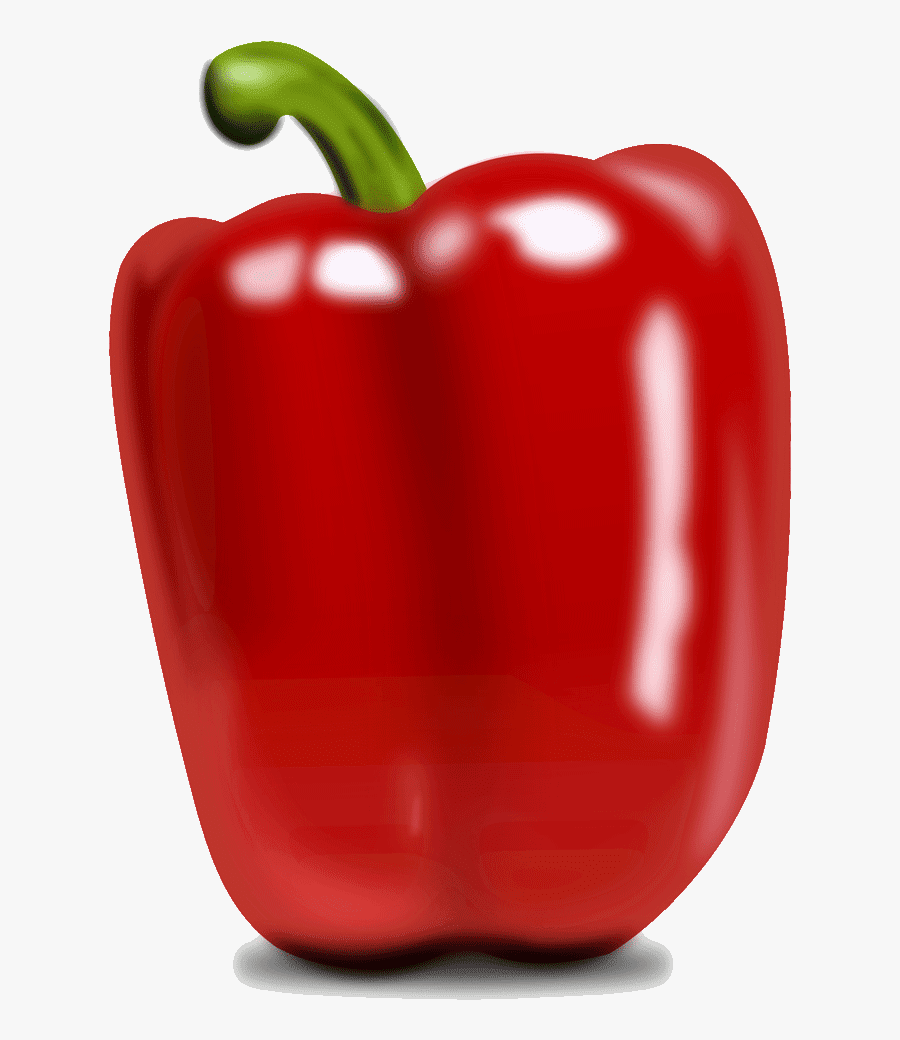 Red Bell Pepper Clipart , Png Download - Red Bell Pepper Clipart, Transparent Clipart