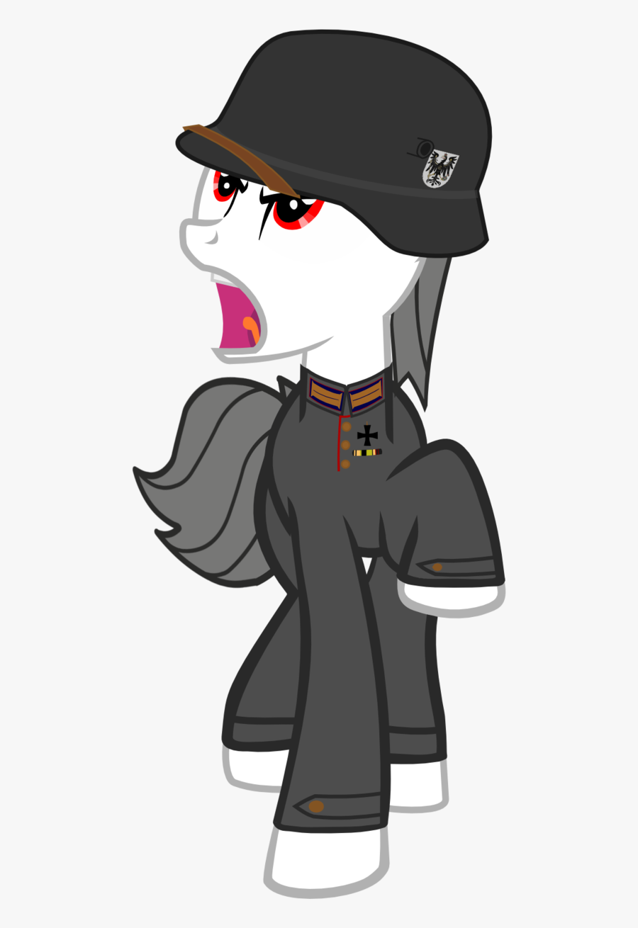 Parade Clipart Army - Mlp German Soldier, Transparent Clipart