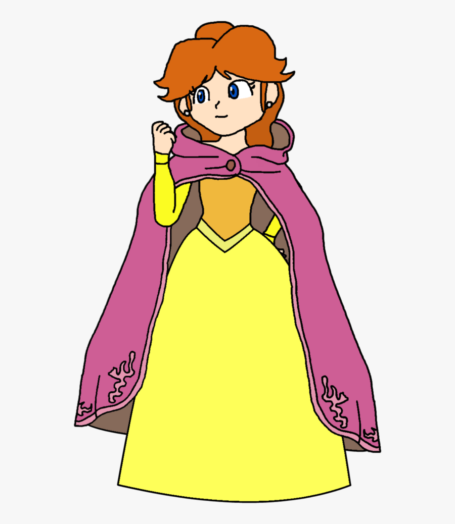 Daisy Belle Comic By - Princess Daisy Is Ariel, Transparent Clipart