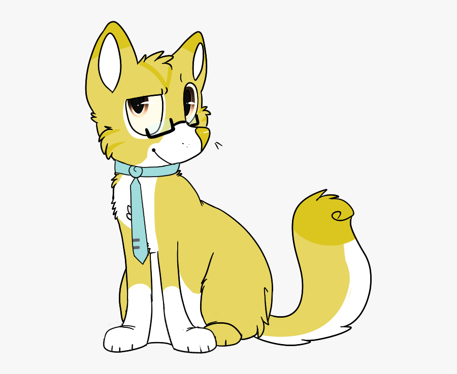 Lazy Cat Clipart - Cartoon, Transparent Clipart