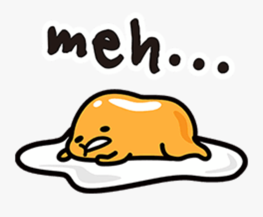 #cute #lazy #sleepy #meh #clipart #cuteclipart #freetoedit, Transparent Clipart
