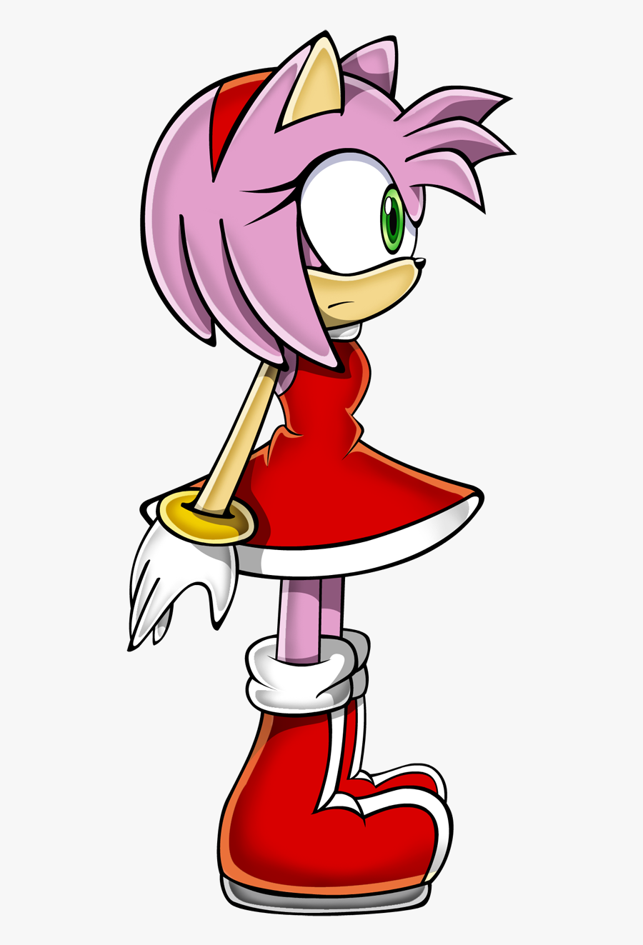 I Was A Bit Too Lazy To Produce An Original Pose, So - Cartoon, Transparent Clipart