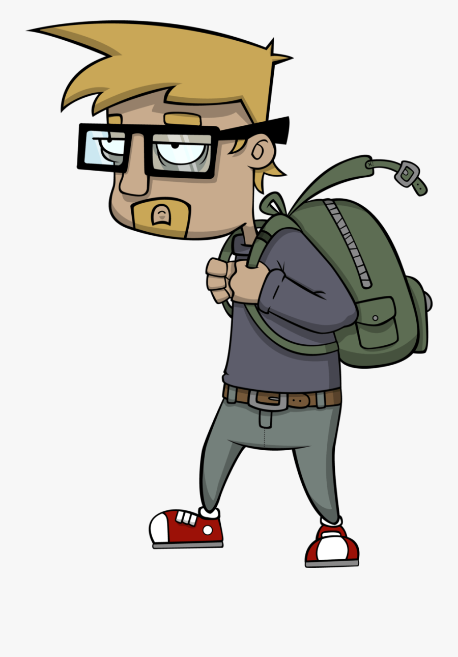 Nerd Cartoons, Transparent Clipart