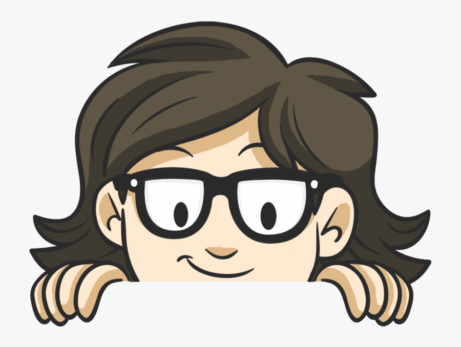 Nerds In The News - Cartoon, Transparent Clipart