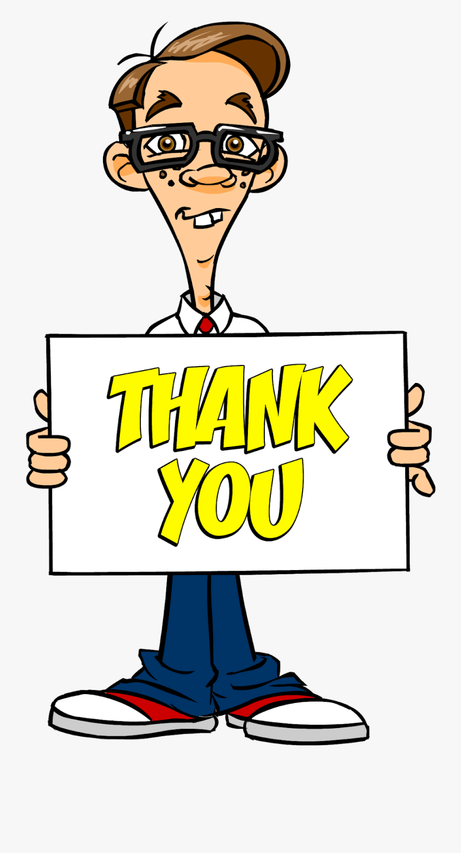 Thank You Frame - Nerd Clipart Png, Transparent Clipart