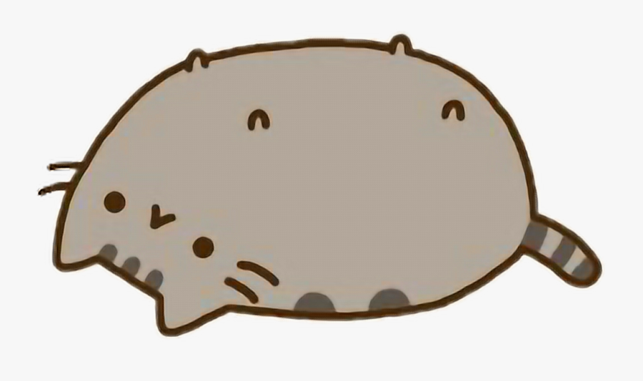 Pusheen Cat Clipart Lazy - Lazy Pusheen, Transparent Clipart