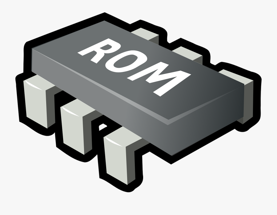 Transparent Microchip Png - Computer Rom Clipart, Transparent Clipart