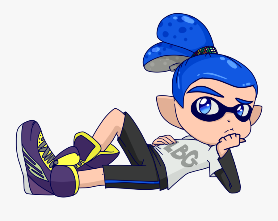 Anime Boy Clipart Lazy - Splatoon Inkling Boy Cute, Transparent Clipart