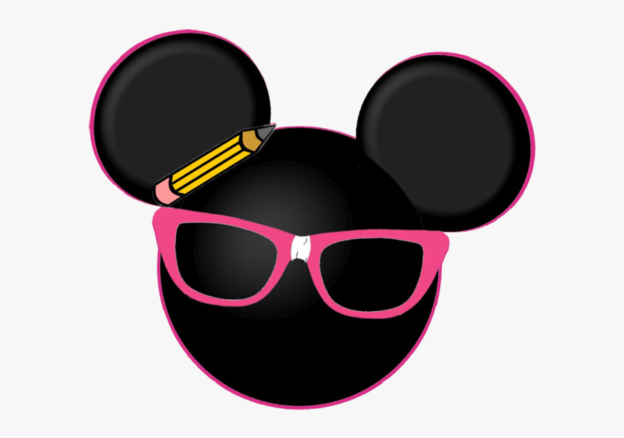 Disney Nerd Clipart - Minnie Mouse, Transparent Clipart