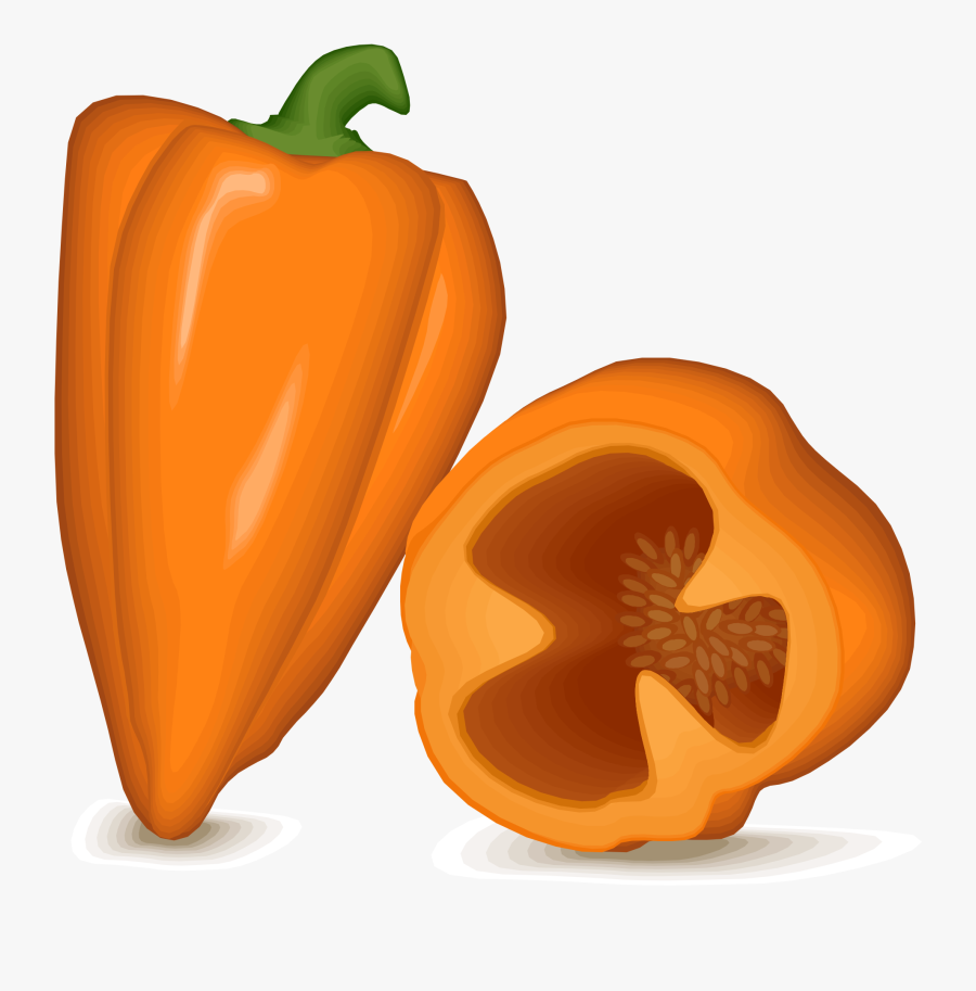 File Peppers Svg Wikimedia - Habanero Clipart Png, Transparent Clipart
