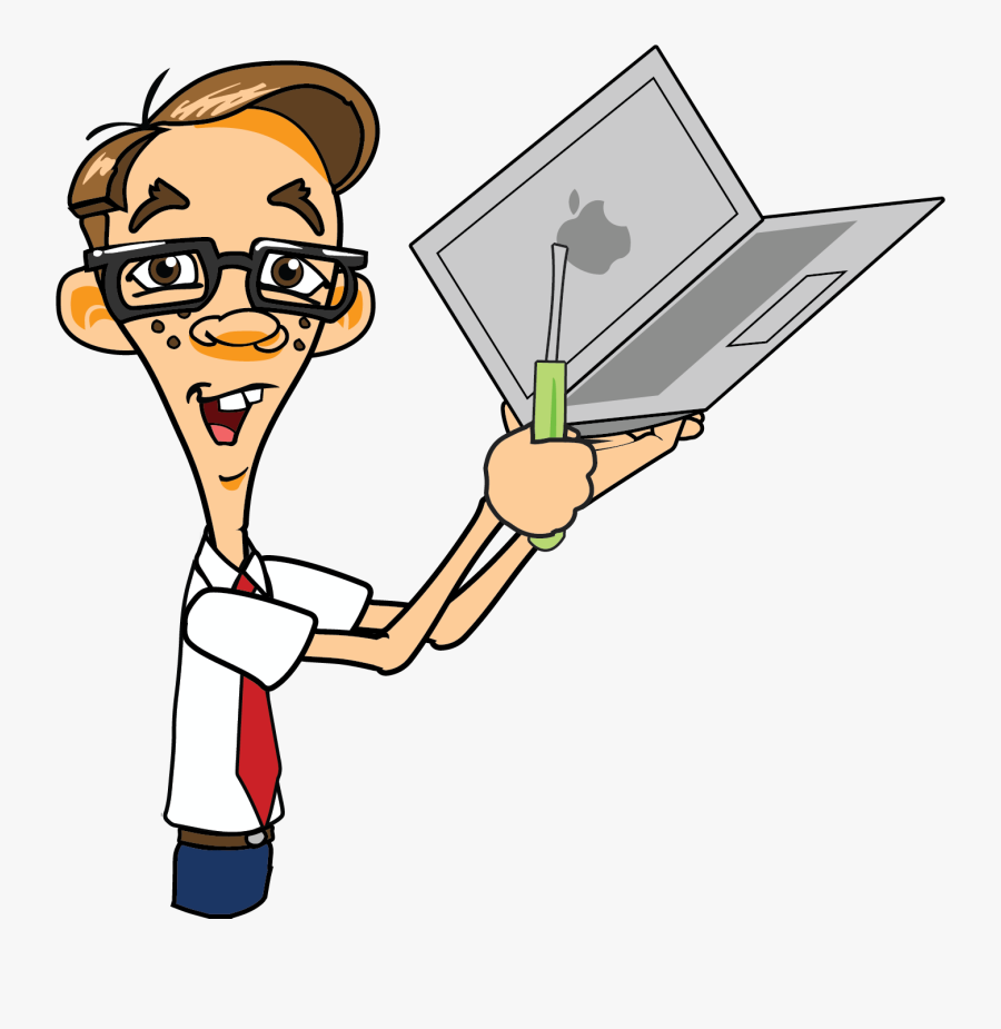 Clip Art Computer Repair Technician - Computer Technician Clipart, Transparent Clipart