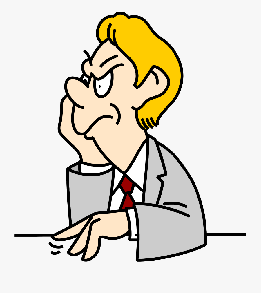 Clip Freeuse Library Selective Laziness The Science - Frustrated Person Clip Art, Transparent Clipart
