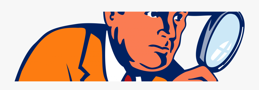 Magnifying Clipart Mystery Reader - Hse Health And Safety Inspectors, Transparent Clipart